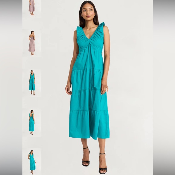 the good journey Dresses & Skirts - The good journey Elegant Teal Maxi Dress